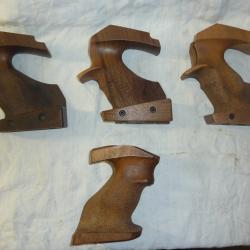 LOT DE 3 poign&eacute;es MORINI gaucher  et 1 poign&eacute;e NILL droitier