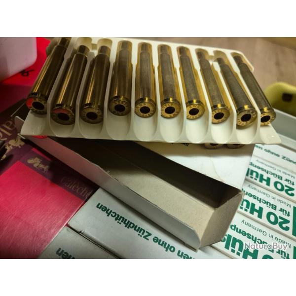 40 douilles, �tuis neuf 8 x 60 S marque RWS en boite d'origine neuf