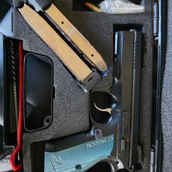 Vends pistolet CZ 75 &laquo; SHADOW 2 &raquo; 9x19 complet + 700 munitions