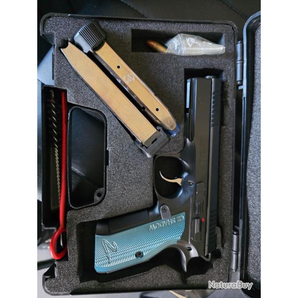 Vends pistolet CZ 75 � SHADOW 2 � 9x19 complet + 700 munitions