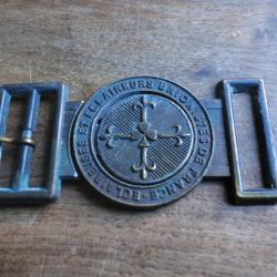 boucle ceinturon &eacute;claireuse et &eacute;claireurs  scouts  de france