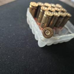 14 munitions 9mm luger en boite FN dat&eacute; de 1960 &agrave; 1984 neutralis&eacute;s fabrication FN Herstal