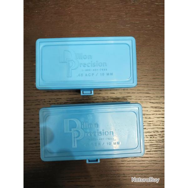Lot 2 Bo�tes � cartouches 45 ACP / 10 mm Dillon Precision x50