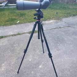 Longue Vue Gosky 20-60 80mm + Trepied Manfrotto 290 Xtra + Rotule MH804