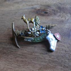 insigne broche switzerland randonneur  / geneve