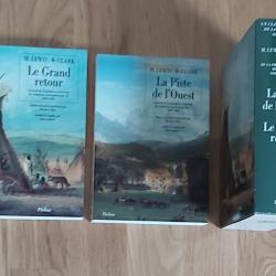 Deux LIVRES DANS UNE RELIURE sur l'exp&eacute;dition de LEWIS & CLARK en Am&eacute;rique du Nord.