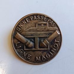 Insigne - On ne passe pas - Ligne Maginot WW2