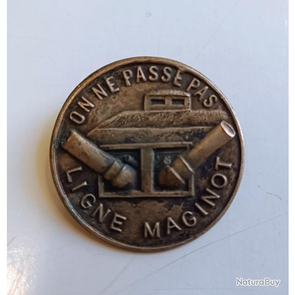 Insigne - On ne passe pas - Ligne Maginot WW2