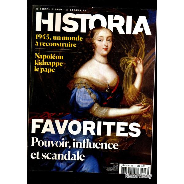 historia 938 de 2025, 1945 un monde � reconstruire , arcimboldo, napol�on et le pape, les favorites