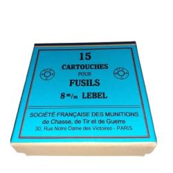 8 mm Lebel ou 8mm R&eacute;glementaire: Reproduction boite cartouches (vide) SFM 14639614