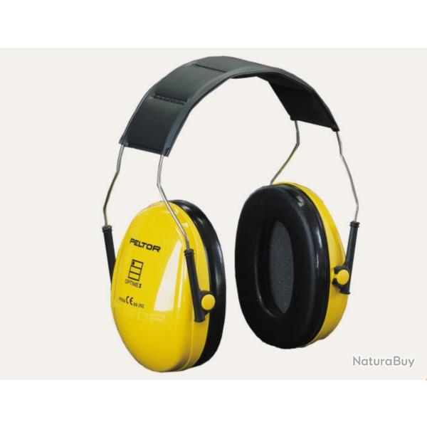 CASQUE PELTOR OPTIME I JAUNE