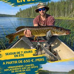 S&eacute;jour de P&ecirc;che en Su&egrave;de