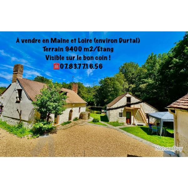 G�tes, Opportunit� pour chasseurs/p�cheurs Pays de Loire. 2 �difices sur 9405 m2 + �tang de p�che.