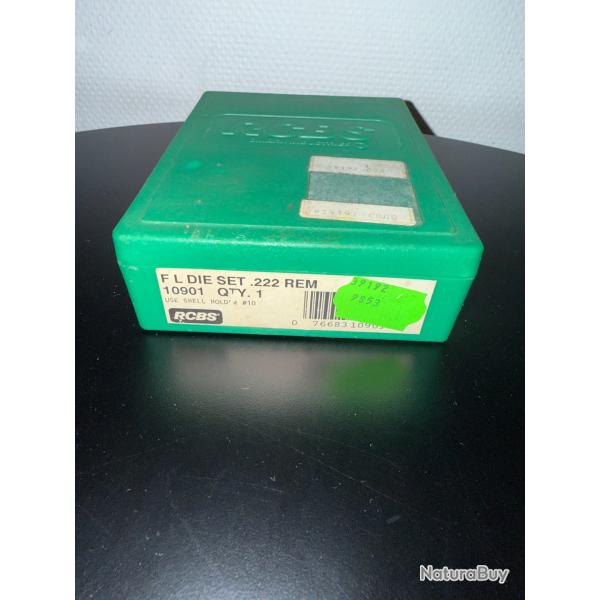JEU D'OUTILS RCBS 222 REMINGTON