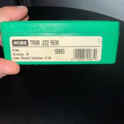 TRIM OUTIL RCBS 222 REMINGTON
