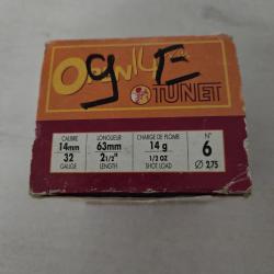 25 cartouches tunet calibre 14