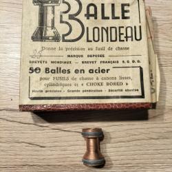 Balle Blondeau Cal 20