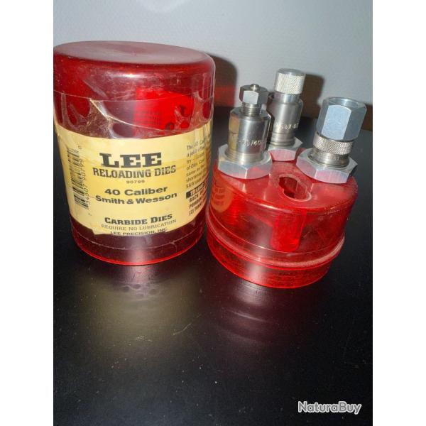 LEE CARBURE JEUX D'OUTILS 40 S&W / 10MM AUTO