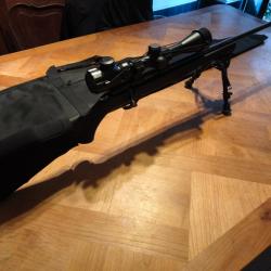 Pack complet Rossi 8122 avec bipied, RDS, lunette 3-9x40, housse, appui joue, 2 boites de 50 CCI