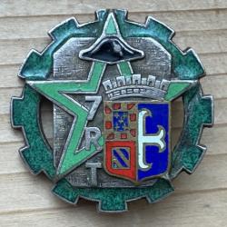 7&deg; R&eacute;giment du Train, dos guilloch&eacute;