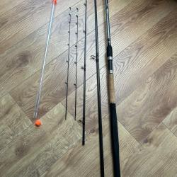 Canne Feeder Daiwa N'ZON S Distance 13" 120grs, Neuf