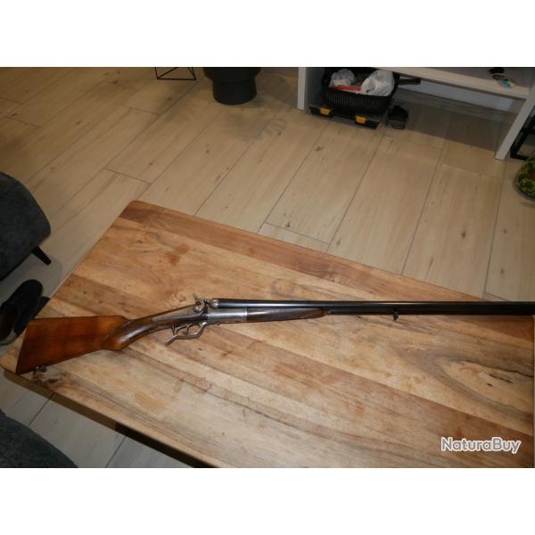 Fusil juxtapos� � chiens VERNEY-CARRON cal 16