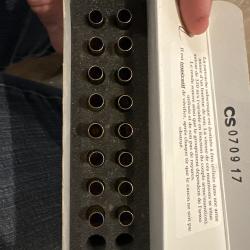 16 douilles sologne  amorc&eacute;es 7x64