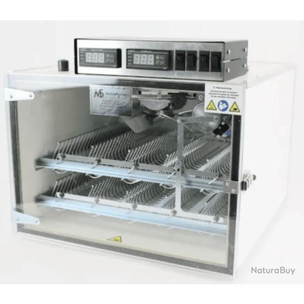 Couveuse Automatique 80 � 100 OEufs avec Ventilation - Porte Plexiglas + Affichage Humidit�