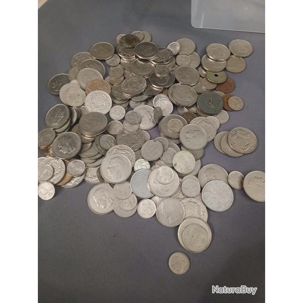 Lot de monnaie belge