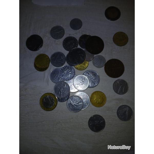 Lot monnaie italienne