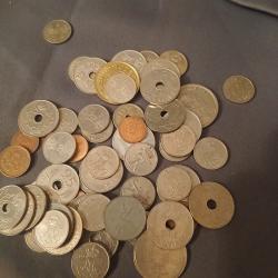 Lot monnaie danoises