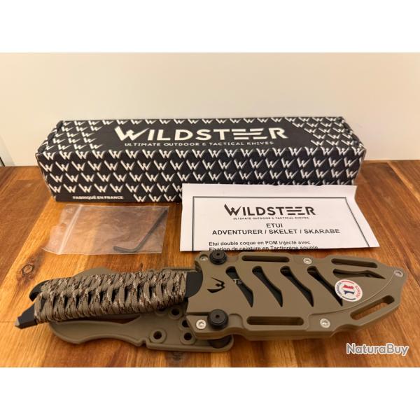 Couteau WILDSTEER SKARABE - Neuf en bo�te - Fabrication Fran�aise