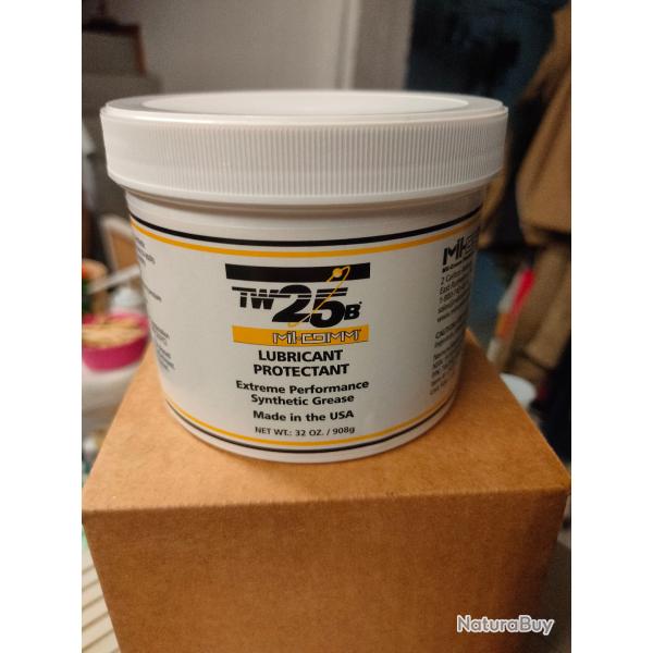 Pot de graisse TW25b de la marque Mil-Comm. 900g-