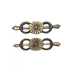 Menuki Fleur or&eacute;