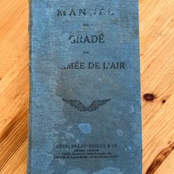 Manuel du grad&eacute; arm&eacute;e de l'air 1940