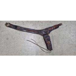 HOLSTER WESTERN POUR COLT ET REMINGTON EN CUIR