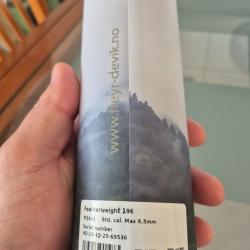 Mod&eacute;rateur de son freyr et devik longeur 196 calibre 6,5mm