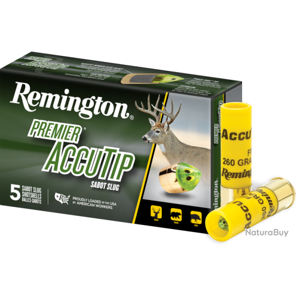 Cartouches Remington Accutip Bonded 20/76 17 Grammes