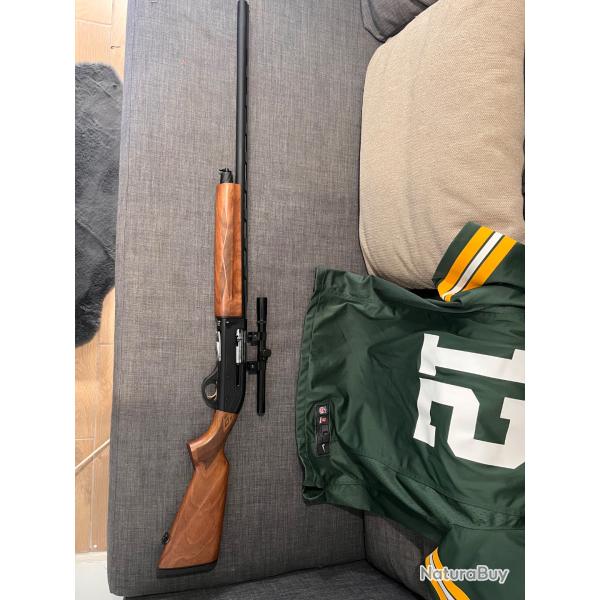 Fusil semi-auto 12/76 Hatsan Escort Magnum As Bois Gaucher - quasi neuf