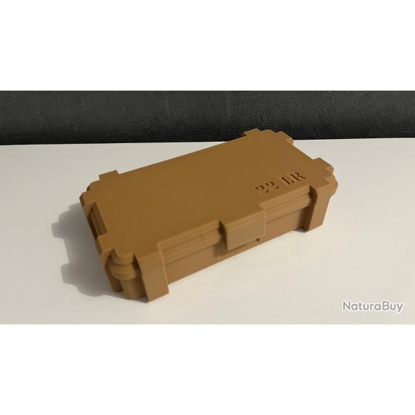 Lot boites pour munitions 22Lr & 9mm