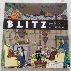 1983 Album bande dessin&eacute;e BLITZ, FLOC'H & RIVIERE, Ed ALBIN Michel Le Matin, bombardement LONDRES GB