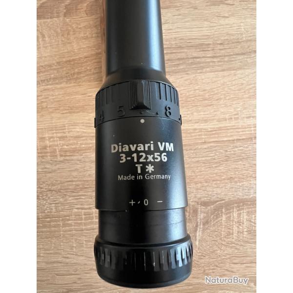 Vends Lunette ZEISS Diavari VM 3-12x56T*