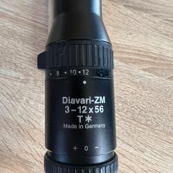 Vends Lunette ZEISS Diavari ZM 3-12x56T**