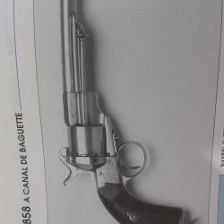 RARE REVOLVER DE MARINE 1858 N