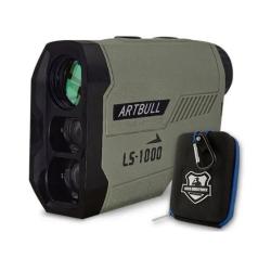 T&eacute;l&eacute;m&egrave;tre Laser 1000M 6x Vert +Pochette Crochet pour Chasse Outdoor Golf Artbull