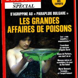 historia sp&eacute;cial 51 de 2020 , les grandes affaires de poisons d'agrippine au parapluie bulgare