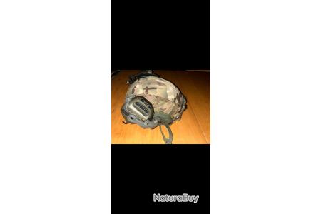 Casque tactique GEN6 Headset type AMP OD WOSPORT