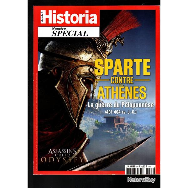 historia sp�cial 44 de 2018, sparte contre ath�nes la guerre du p�loponn�se