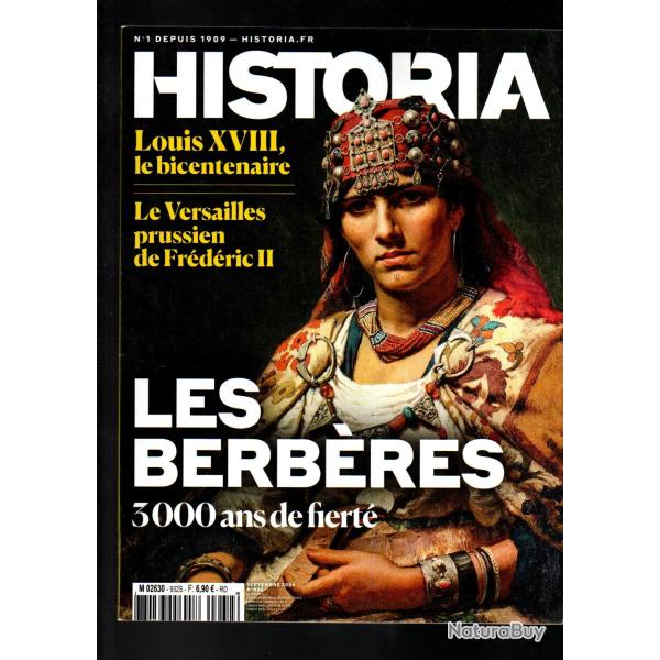 historia 932 de 2024 louis XVIII, les berb�res 3000 ans de fiert�, les cartes