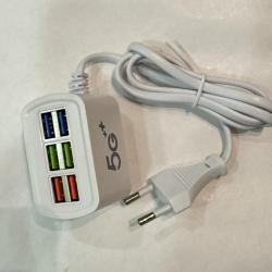 Chargeur avec prise murale 6 ports USB collier TT25